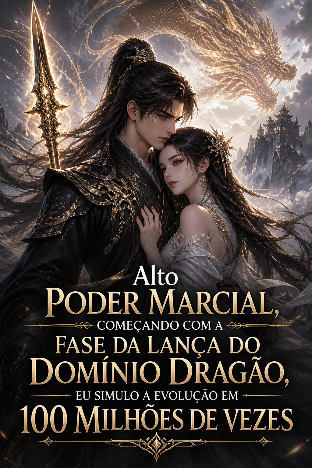 Alto Poder Marcial, Começando com a Fase da Lança do Domínio Dragão, Eu Simulo a Evolução em 100 Milhões de Vezes