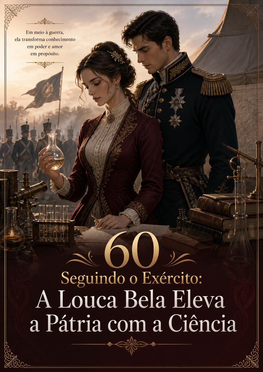 60 Seguindo o Exército: A Louca Bela Eleva a Pátria com a Ciência