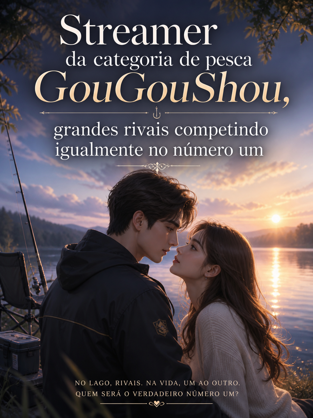 Streamer da categoria de pesca GouGouShou, grandes rivais competindo igualmente no número um